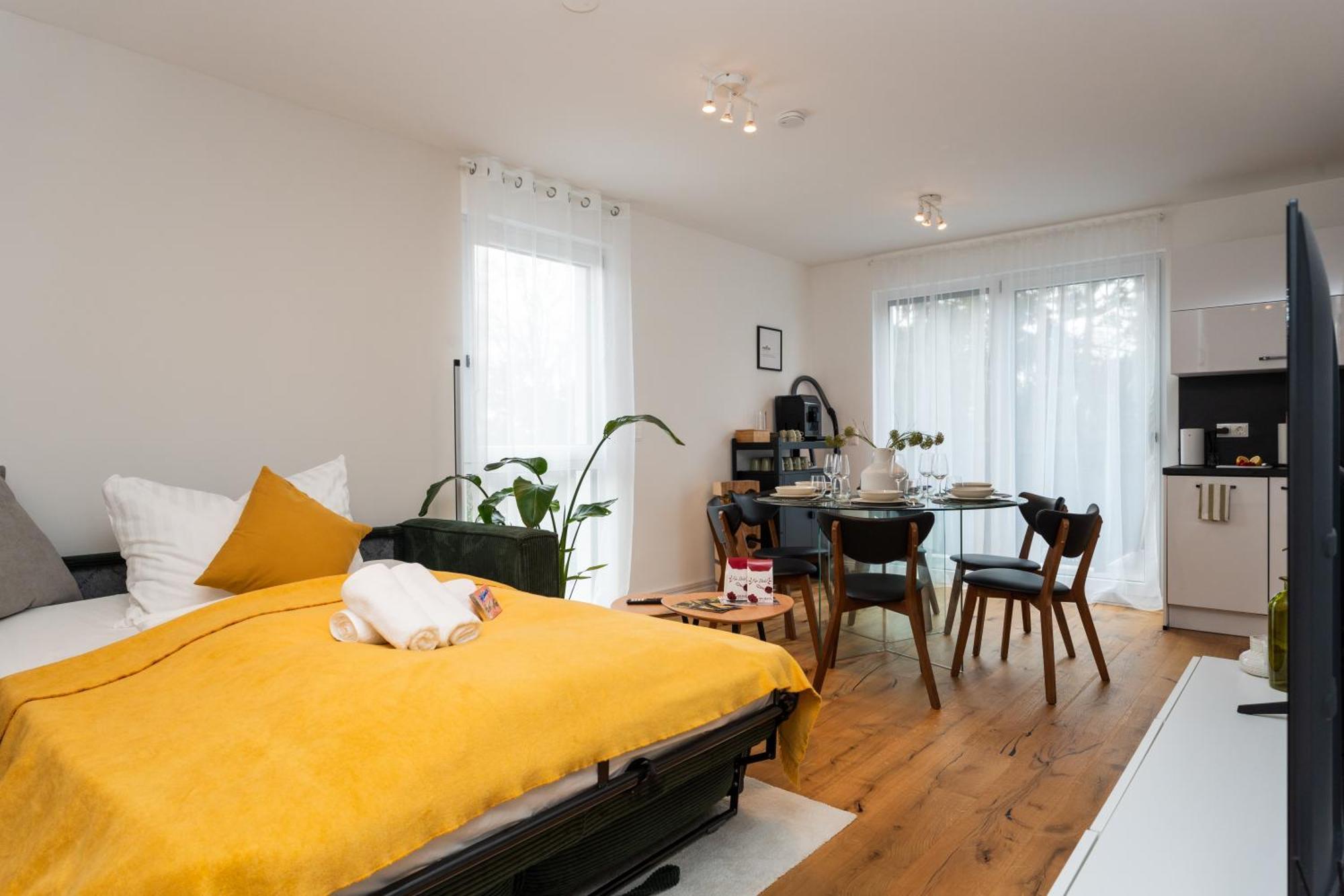 Appartamento Noblenest: Terrasse - Netflix - Kaffee Vienna Esterno foto